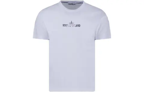 Stone Island logo-print cotton T-shirt