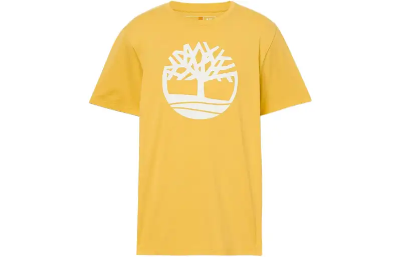 Timberland T Shirt Men's Yellow
