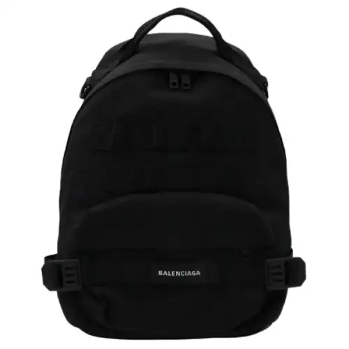 Balenciaga Army Polyamide With Polyester Backpack Men's Black