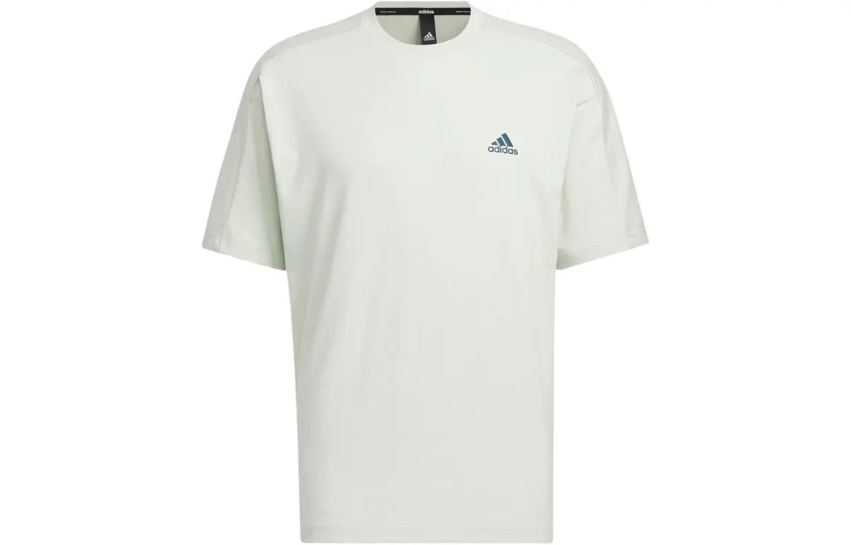 Adidas Wording T Shirt Men's Light Green
