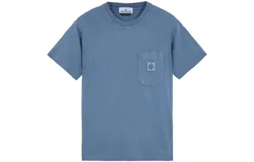STONE ISLAND 21957 Organic Cotton Jersey Fissato Effect T shirt