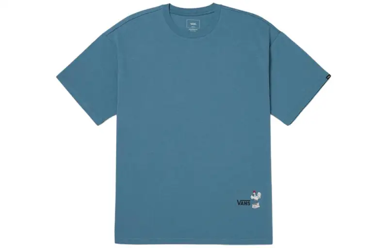 Vans CHICKEN WAFFLE T Shirt Men's Sapphire Stone Blue