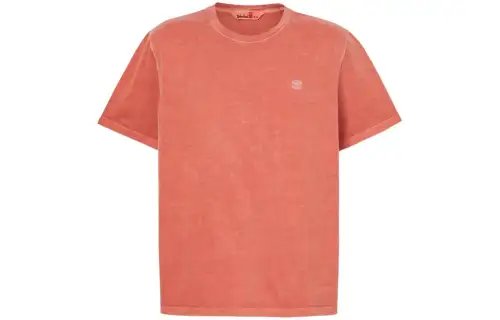 Timberland T Shirt Men's Orange Red