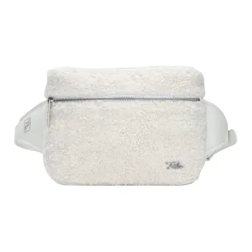 FILA Athletics Fabric, PU Sling Bag, Fanny Pack Women's Jade White