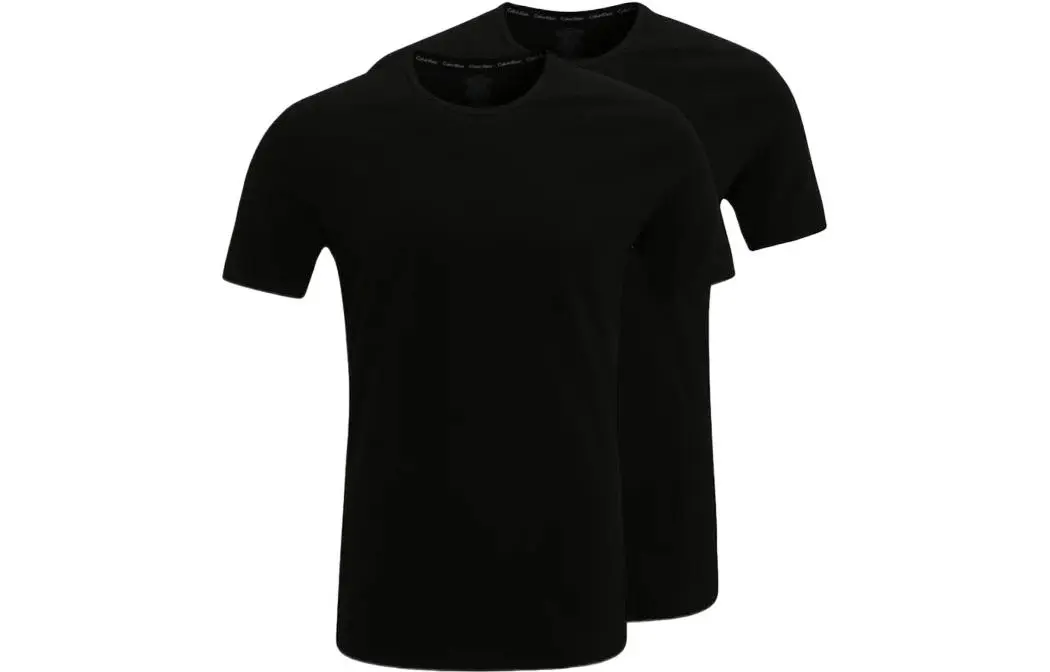 CALVIN KLEIN SS21 T Shirt Men's 1 Set 2 Pack Black