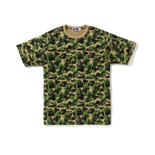 Bape Abc Camo Ape Head One Point Tee