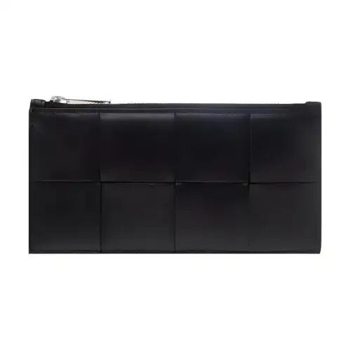 Bottega Veneta Intrecciato Zipped Card Holder