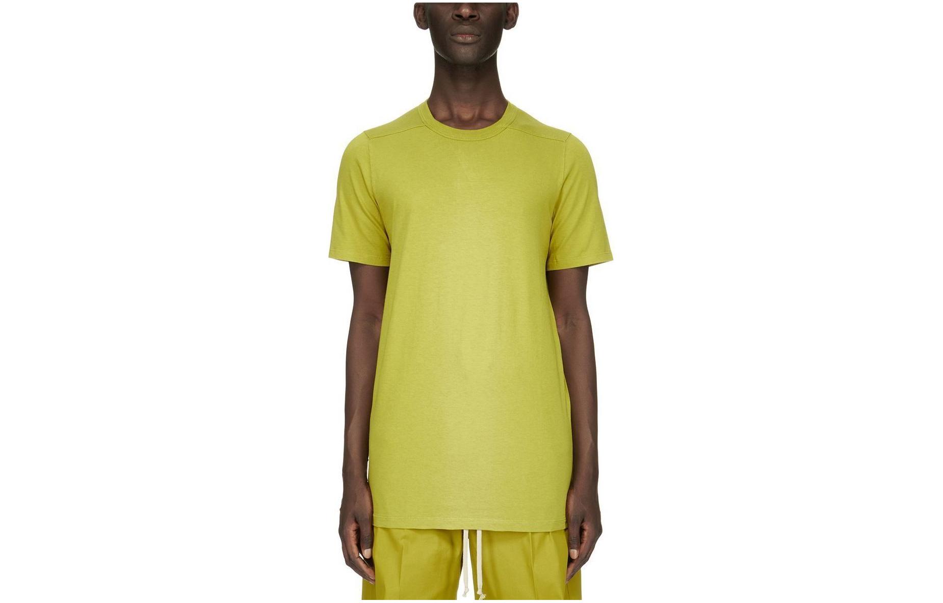RICK OWENS/RO FW23 T Shirt Men's Yellow