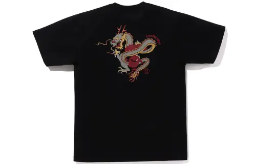 Bape Year Of Dragon Ape Face Tee
