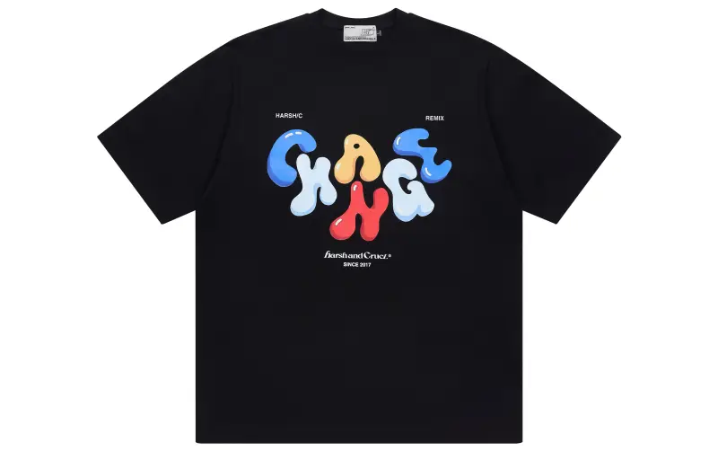 HARSH AND CRUEL T Shirts Unisex Crew Neck Moderate Straight Fit