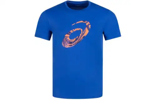 ASICS SPIRAL T Shirt Men's Blue