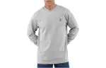 Carhartt K126 HEAVYWEIGHT LONG SLEEVE POCKET T SHIRT T Shirt LOOSE FIT Men's