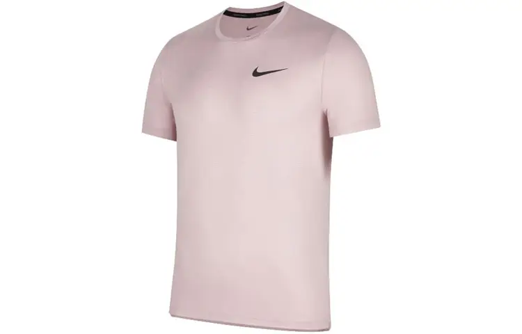 Nike T Shirts Men's Crew Neck Moderate Straight Fit
