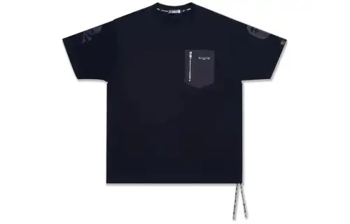 A BATHING APE X Mastermind JAPAN Mastermind JAPAN Collaboration T Shirts Unisex Black Crew Neck Moderate Straight Fit