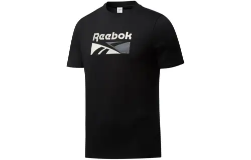 Reebok Cl V Split Vector Tee T Shirt Unisex Black