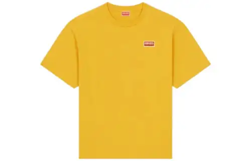 Kenzo logo-patch cotton T-shirt