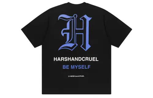 HARSH AND CRUEL T Shirts Unisex Crew Neck Moderate Straight Fit