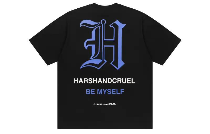 HARSH AND CRUEL T Shirts Unisex Crew Neck Moderate Straight Fit