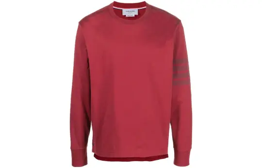 THOM BROWNE 4-Bar Stripe Long-sleeve T-shirt