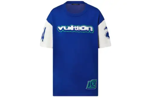 Louis Vuitton 2010s Intarsia crew-neck T-shirt