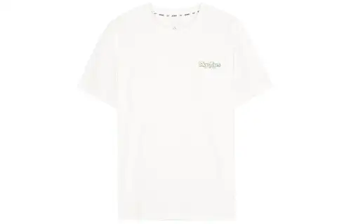 Skechers Drop Shoulder Sleeve T Shirt Unisex White