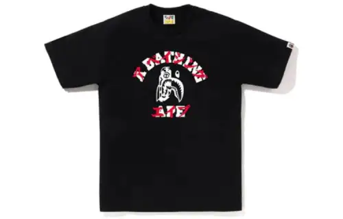 Bape Tiger Shark Japanese Letter Tee