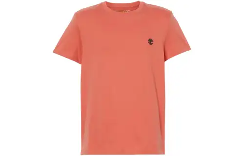 Timberland DUNSTAN RIVER T Shirt Men's Orange Red