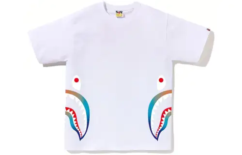 Bape Gradation Side Shark Tee