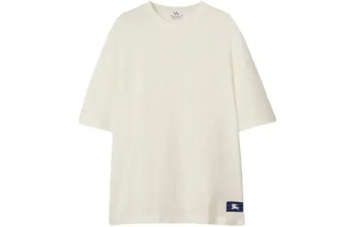 Burberry Logo Patch Crewneck T-Shirt