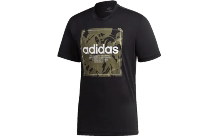 Adidas Set-in Sleeve T-Shirt Men's Black