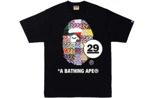 A BATHING APE A BATHING APE 29th Anniversary Ape Head Tee