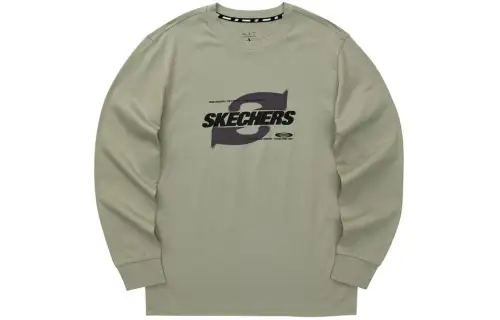 Skechers Sports League Collection T Shirt Men's Rock Beige