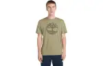 Timberland RIVER TREE T Shirt Men's Green