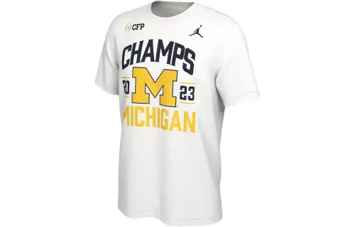 Jordan Michigan T Shirt Men's White