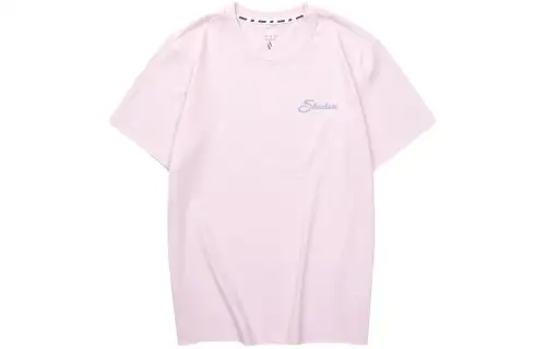 Skechers SS24 T Shirt Unisex Light Pink Red