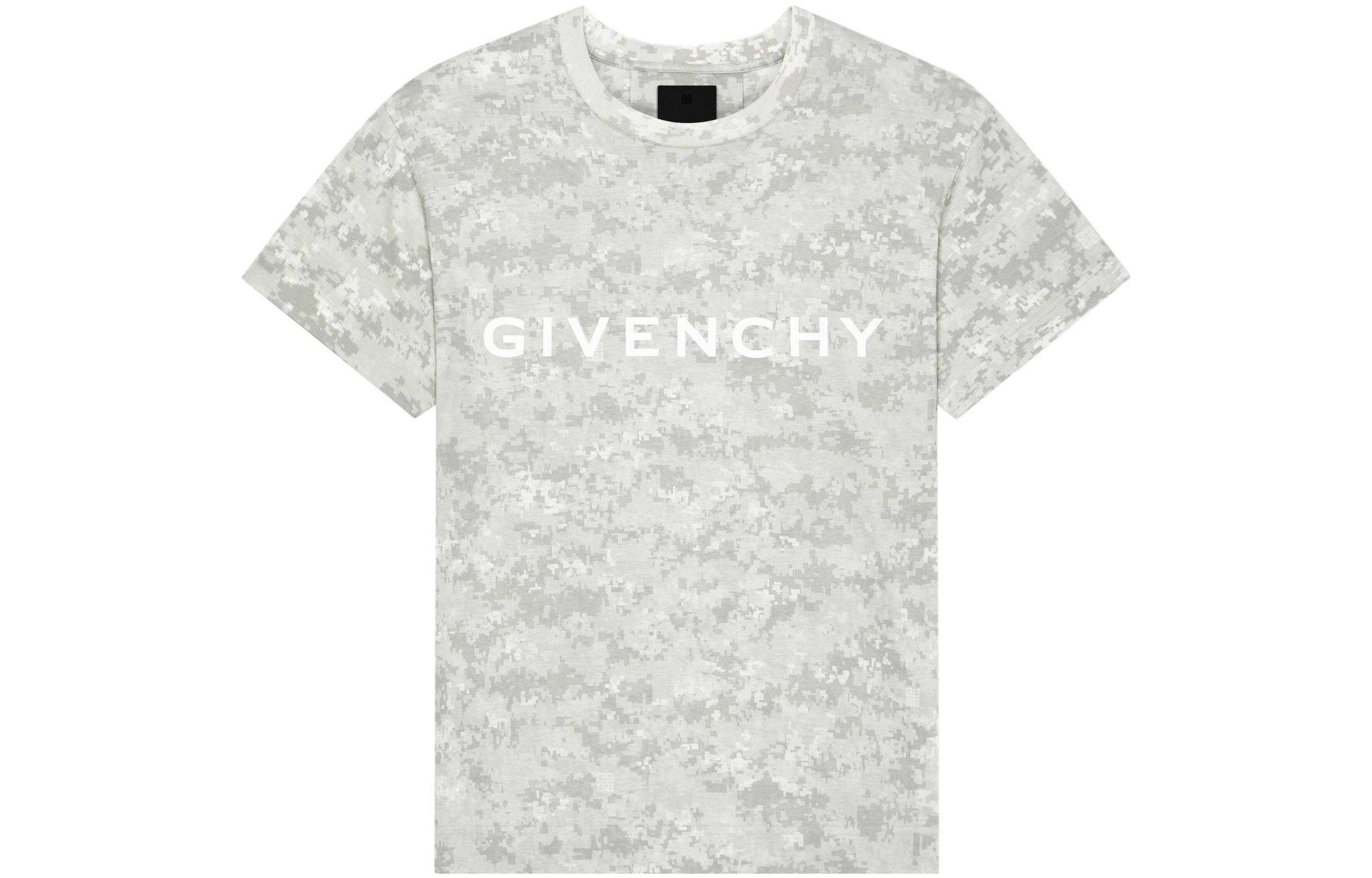 Мужская футболка Givenchy BM716R3YBD-058 (серая)