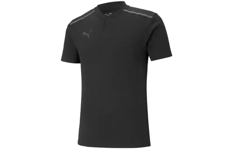 PUMA GARFIELD T Shirts Men's Asphalt Stand Collar Moderate