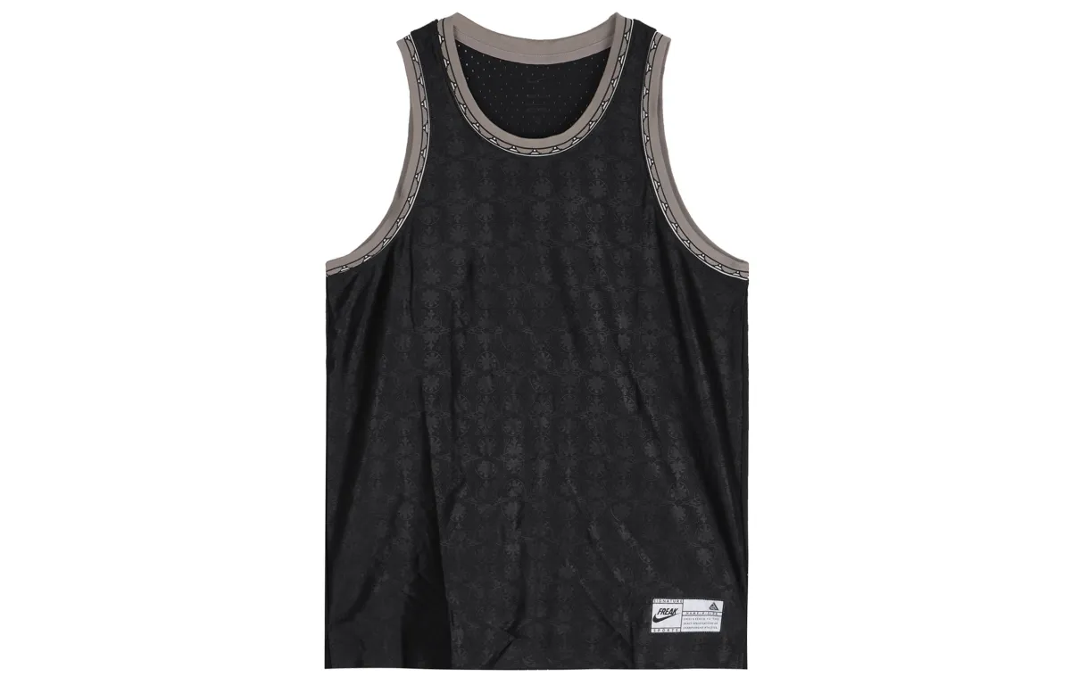 Nike Knit Running Training Basketball Tank Black