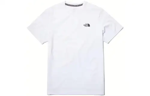 THE NORTH FACE T Shirts Men's White Crew Neck Moderate Straight Fit