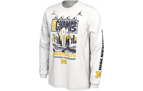 Jordan Michigan T Shirt Men's White