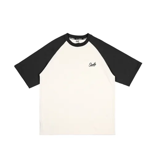 Slamble T Shirts Unisex Crew Neck Moderate Straight Fit