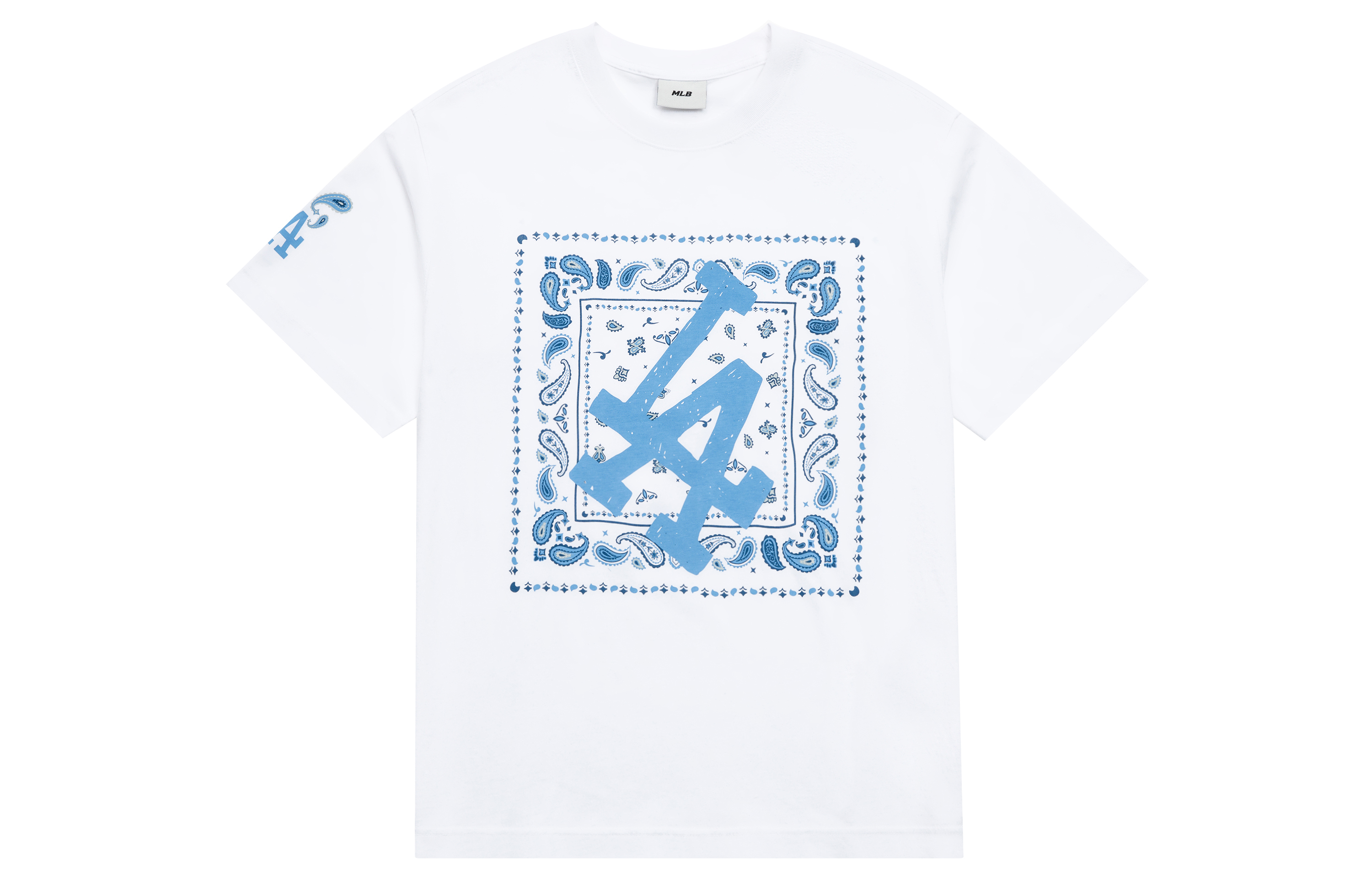 Футболка MLB Los Angeles Dodgers (бежевая)