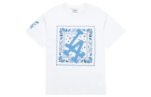 MLB Los Angeles Dodgers T Shirt Unisex Ecru