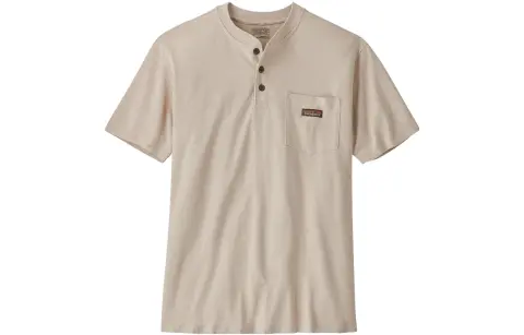 Patagonia T-Shirts Men's Crew Neck Moderate Straight Fit
