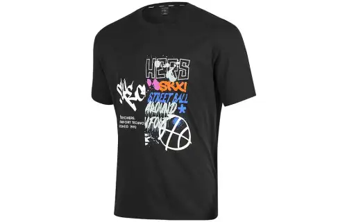Skechers T Shirt Men's Carbon Black
