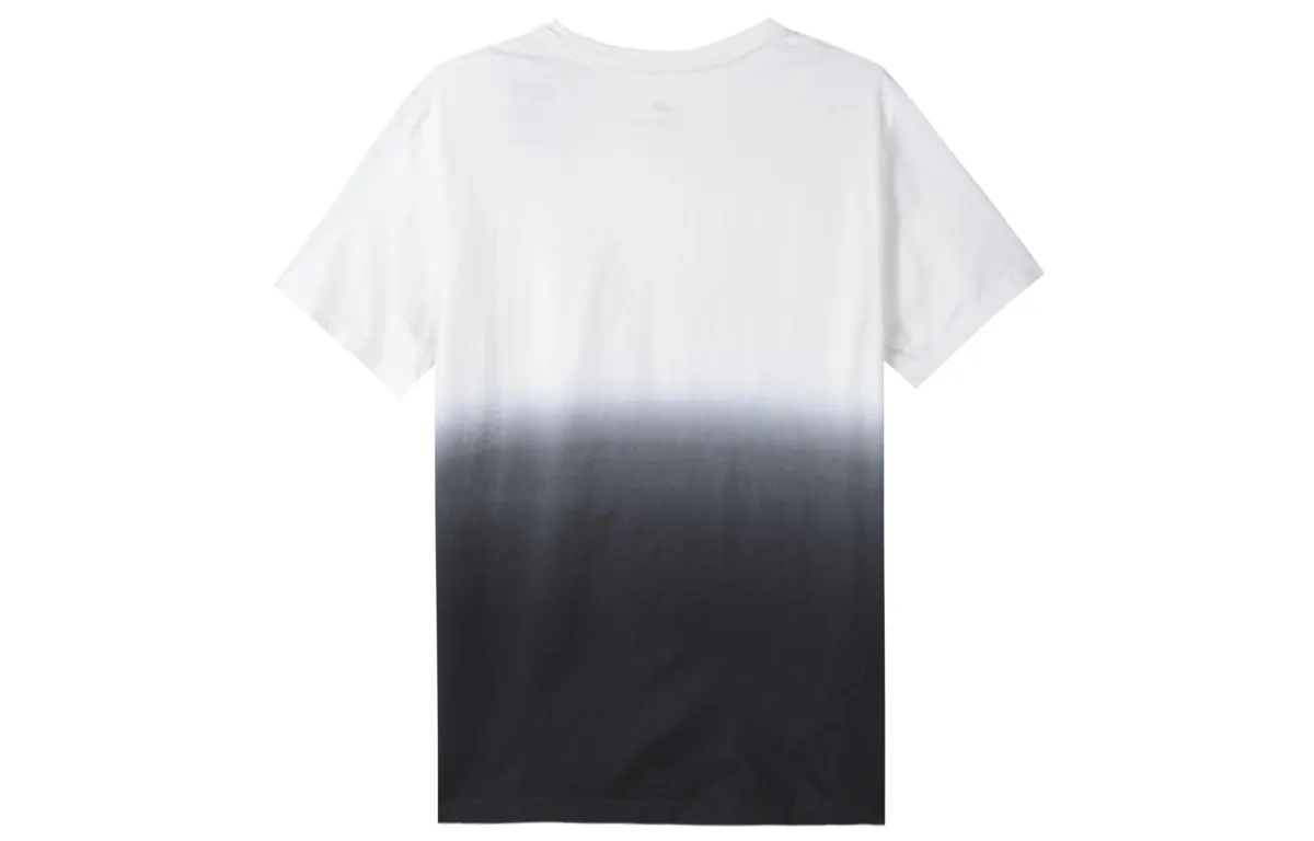 Nike T-Shirts Men's White Crew Neck Moderate Straight Fit