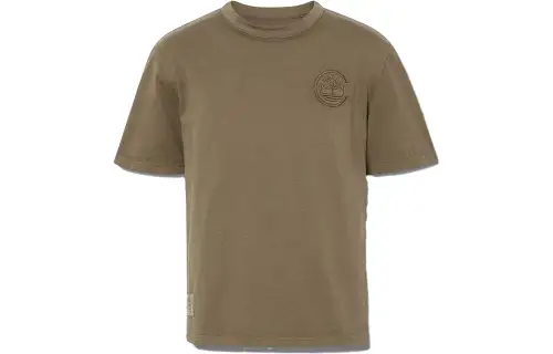 Timberland X CLOT Future73 T Shirts Unisex Green Crew Neck Moderate Straight Fit