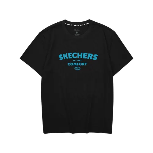 Skechers T Shirt Unisex Carbon Black