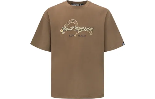 EVISU T Shirts Men's Crew Neck Moderate Straight Fit