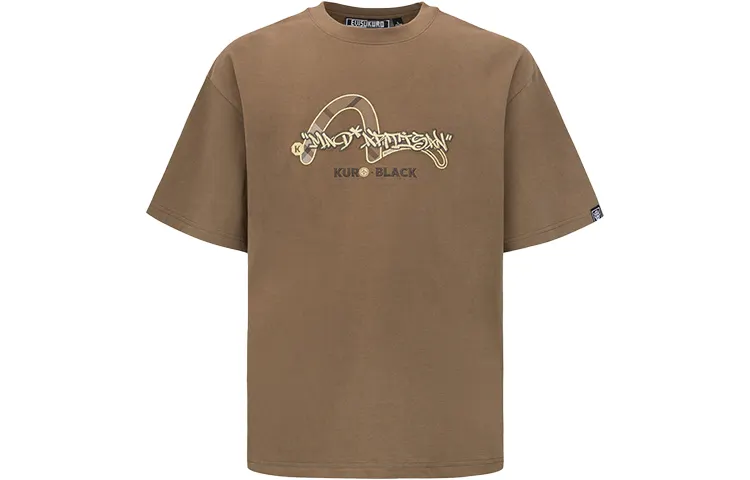 EVISU T Shirts Men's Crew Neck Moderate Straight Fit